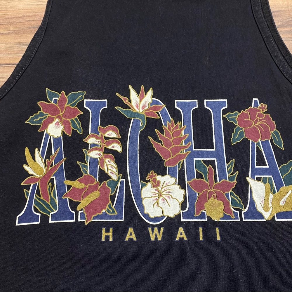 Vintage 90s Alstyle Hawaii Aloha Men’s Tank Top